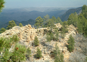 View from Hualapai Mountain Park